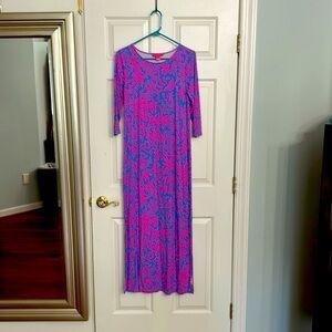 MORGANN MAXI DRESS (LEAF AN IMPRESSION) Size M